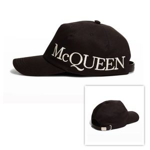 Alexander McQueen Men's Oversized Logo Baseball Hat - NWT! (M)